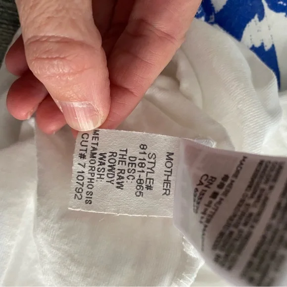 MOTHER The Raw Rowdy Metamorphosis T-Shirt - Picture 13 of 13